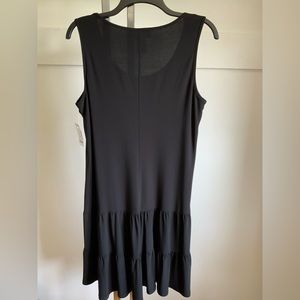 MSK Size L black tank dress